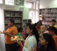 Kajal oza in library